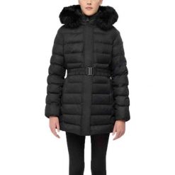 Kurtka GEOX W5626F T3152 W CATRIA Czarny. Czarne kurtki męskie Geox, bez wzorów, z syntetyku, sportowe, bez kaptura. Za 1,284.14 zł.