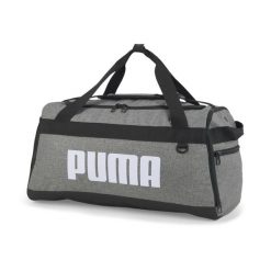 Torba sportowa Challenger S PUMA Medium Gray Heather. Szare torby męskie na ramię Puma, bez wzorów, z materiału, na ramię. Za 119.00 zł.