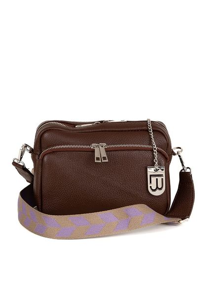 Lucca Baldi Skórzana torebka "Feltre" w kolorze ciemnobrązowym - 19 x 15 x 7 cm rozmiar: onesize. Brązowe torebki klasyczne damskie Lucca Baldi, bez wzorów, z materiału, bez dodatków. Za 252.99 zł.