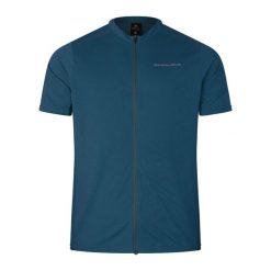 Koszulka rowerowa męska Endura Loop Zipped. Niebieskie t-shirty sportowe męskie ENDURA, m, bez ramiączek, rowerowe. Za 179.99 zł.