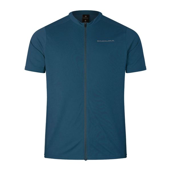 Koszulka rowerowa męska Endura Loop Zipped. Niebieskie t-shirty sportowe męskie ENDURA, m, bez ramiączek, rowerowe. Za 179.99 zł.