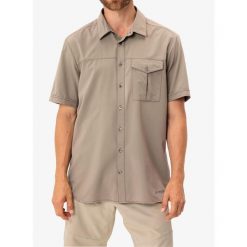 Koszula turystyczna męska Vaude Rosemoor Shirt II. Zielone koszule męskie Vaude, m, bez wzorów, bez kołnierzyka, bez ramiączek. Za 230.99 zł.