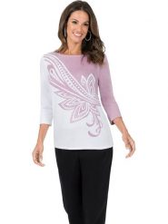 WITT WEIDEN Sweter w kolorze białym rozmiar: 44. Białe swetry klasyczne damskie WITT WEIDEN, bez kołnierzyka. Za 69.58 zł.