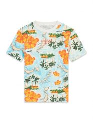 Guess T-Shirt L6GI14 K8HM4 Kolorowy Relaxed Fit. T-shirty chłopięce Guess, z aplikacjami, z bawełny, bez ramiączek. Za 124.99 zł.