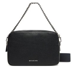 Torebka MICHAEL Michael Kors. Czarne listonoszki damskie MICHAEL Michael Kors, bez wzorów, bez dodatków. Za 537.99 zł.