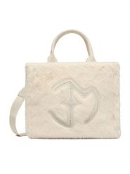 Eva Minge Torebka EO-ASI-LA482-3917 Écru. Torebki klasyczne damskie Eva Minge, bez wzorów, z materiału, bez dodatków. Za 149.99 zł.