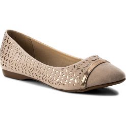 Baleriny JENNY FAIRY W17SS517-7. Czarne baleriny damskie Jenny Fairy, bez wzorów, z materiału, bez obcasa. W wyprzedaży za 34.99 zł.