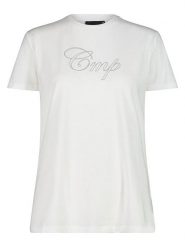 Cmp Koszulka funkcyjna w kolorze białym rozmiar: 36. Białe bluzki sportowe damskie CMP, bez wzorów, z bawełny, bez ramiączek. Za 52.55 zł.