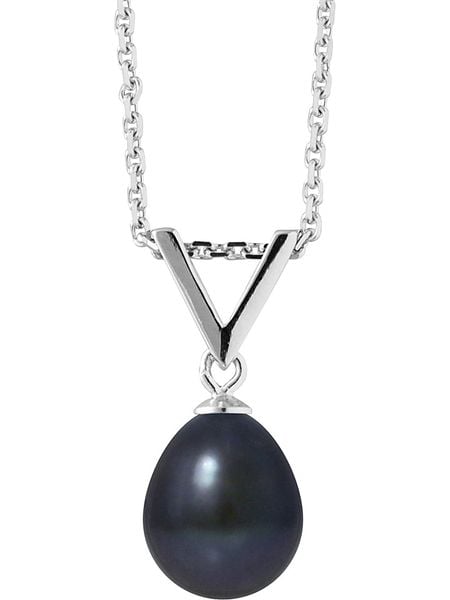 Pearline Srebrny naszyjnik z zawieszką - dł. 42 cm rozmiar: onesize. Niebieskie naszyjniki damskie Pearline, srebrne. Za 173.99 zł.