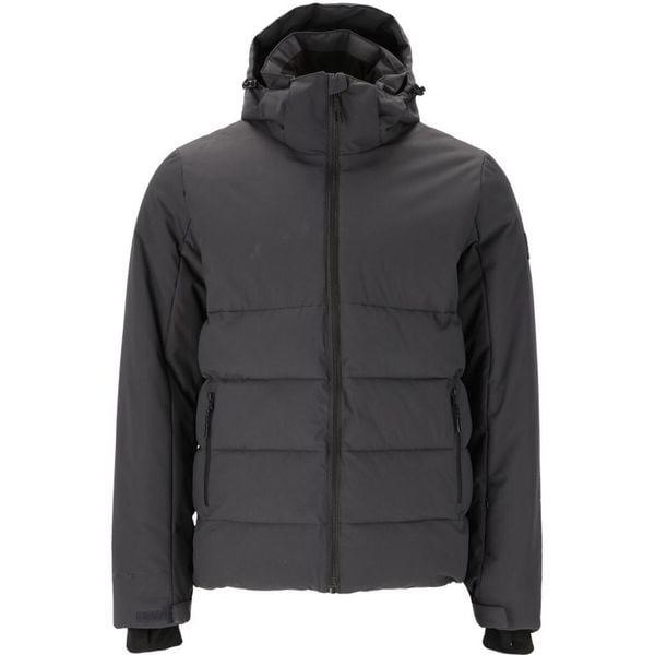 Kurtka narciarska Whistler Lakeland. Szare kurtki męskie WHISTLER, m, bez wzorów, z poliesteru, sportowe, bez kaptura. Za 506.50 zł.