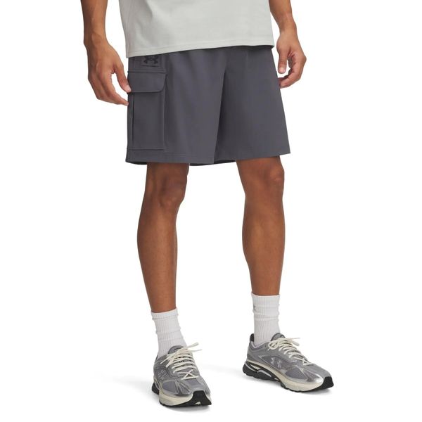 Szorty Under Armour Vibe Woven. Czarne szorty męskie Under Armour, na lato, bez wzorów, z materiału, sportowe. Za 323.99 zł.