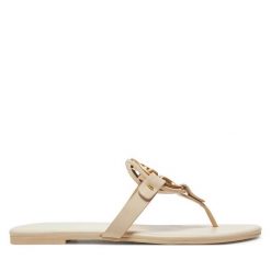 Japonki Tory Burch. Klapki damskie Tory Burch, bez wzorów, bez obcasa. Za 999.99 zł.