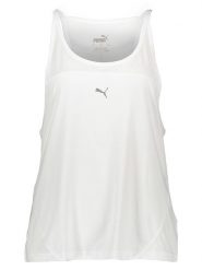 Puma Top "Run" w kolorze białym rozmiar: M. Białe topy damskie Puma, m, bez wzorów, bez kołnierzyka. Za 114.17 zł.