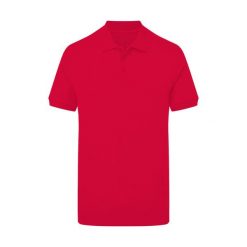 Męska Koszulka Polo Signature Stretch Bez Metki. Czerwone koszulki polo męskie SG, m, bez wzorów, bez ramiączek. Za 103.99 zł.