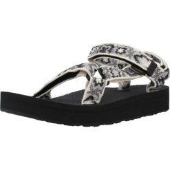 Sandały TEVA W MIDFORM UNIVER Czarny. Czarne sandały damskie Teva, bez wzorów, z tkaniny, bez obcasa. Za 262.99 zł.