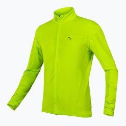 Bluza rowerowa męska Endura Xtract Roubaix hi-viz. Zielone bluzy bez kaptura męskie ENDURA, m. Za 269.99 zł.