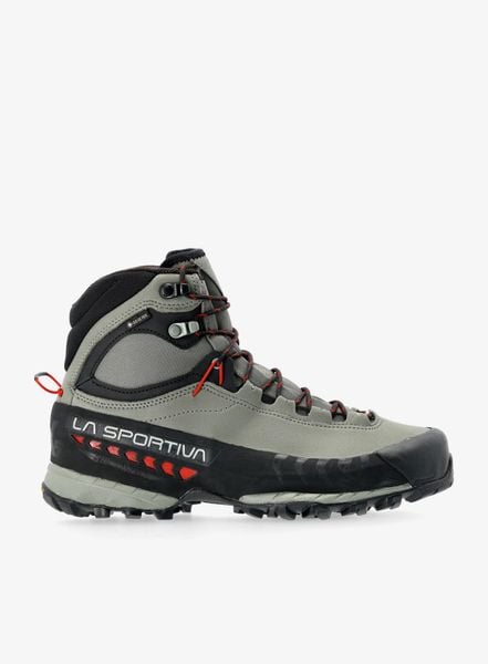Buty trekkingowe męskie La Sportiva TX5 GTX. Szare buty trekkingowe męskie La Sportiva, z gore-texu, przed kolano, bez zapięcia, trekkingowe, gore-tex. Za 923.99 zł.