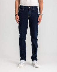 Męskie Spodnie Jeansowe MUSTANG Washington Straight Denim Blue 1016420 5000 940. Niebieskie spodnie materiałowe męskie Mustang, bez wzorów, z denimu. Za 199.99 zł.