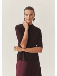 TATUUM Sweter "Lulu" w kolorze fioletowym rozmiar: L. Różowe golfy damskie Tatuum, l, bez kołnierzyka. Za 79.77 zł.