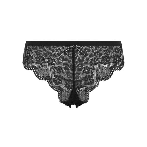 Stringi damskie Freya Fancies. Czarne stringi damskie FREYA ACTIVE, l, bez wzorów, z koronki. Za 150.50 zł.
