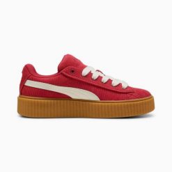 Buty sportowe Męskie Puma CREEPER PHATTY CORDUROY. Czerwone buty sportowe na co dzień męskie Puma, bez zapięcia. Za 186.99 zł.