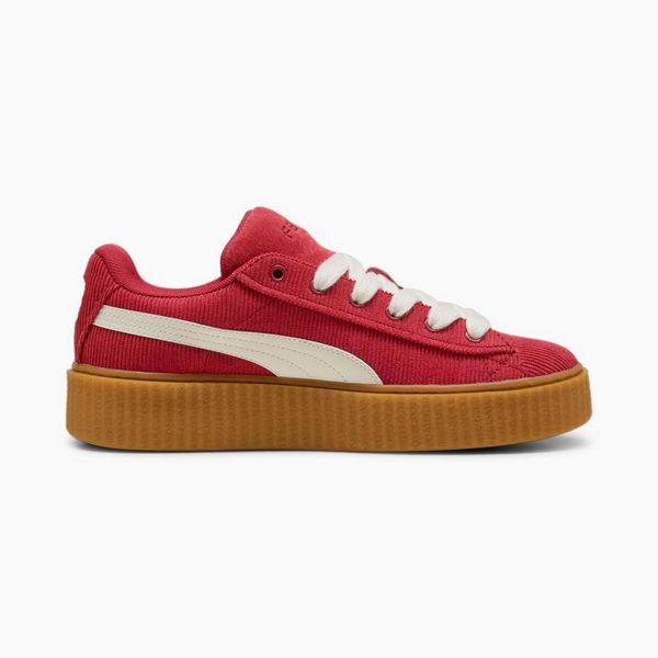 Buty sportowe Męskie Puma CREEPER PHATTY CORDUROY. Czerwone buty sportowe na co dzień męskie Puma, z materiału, bez zapięcia, trekkingowe. Za 168.64 zł.
