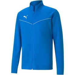Bluza męska Puma teamRISE Training Poly Jacket niebieska. Białe bluzy bez kaptura męskie Puma, l. Za 147.99 zł.