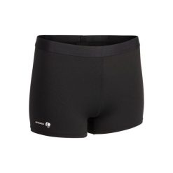 Spodenki tenisowe 900 damskie. Czarne szorty damskie ARTENGO, bez wzorów, z elastanu. W wyprzedaży za 17.99 zł.