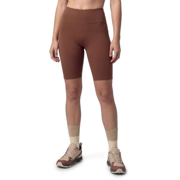 Damskie krótkie legginsy kolarki do biegania w terenie Trekking Siroko West-W B. Brązowe legginsy damskie SIROKO, m, bez wzorów, z materiału. Za 68.00 zł.