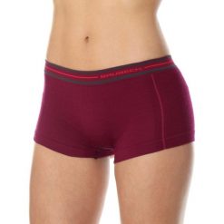 Bokserki z wełną merino damskie Brubeck ACTIVE WOOL. Czarne bokserki i panty damskie Brubeck, l, bez wzorów, z elastanu. Za 58.99 zł.