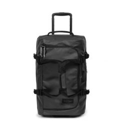 Torba podróżna Eastpak Duffel Pack Wheel S. Czarne torebki klasyczne damskie Eastpak, bez wzorów, z materiału, duże, bez dodatków. Za 789.00 zł.