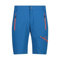 Szorty bermudzkie CMP. Niebieskie szorty męskie CMP, bez kołnierzyka. Za 314.00 zł.