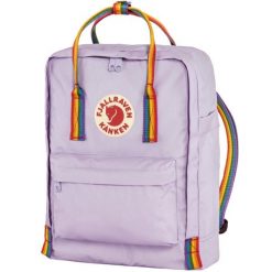 Plecak turystyczny Fjällräven Kanken Rainbow. Fioletowe plecaki damskie Fjällräven, bez wzorów, sportowe. Za 335.00 zł.
