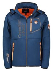 Canadian Peak Kurtka softshellowa "Royauteak" w kolorze niebieskim rozmiar: S. Niebieskie kurtki outdoor męskie Canadian Peak, s, bez wzorów, bez kaptura. Za 140.53 zł.