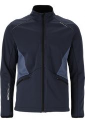 Kurtka softshell Endurance Leander XCS. Niebieskie kurtki męskie Endurance, m, bez wzorów, z materiału, bez kaptura. Za 268.00 zł.