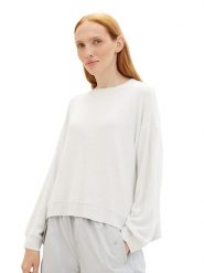 Tom Tailor Sweter w kolorze jasnoszarym rozmiar: XL. Szare swetry klasyczne damskie Tom Tailor, xl, bez kołnierzyka. Za 52.79 zł.