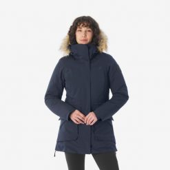 Parka turystyczna damska zimowa Quechua NH900 -20°C wodoodporna. Niebieskie parki damskie QUECHUA, na zimę, m, bez wzorów, z syntetyku. Za 499.99 zł.