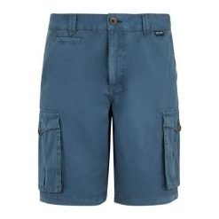 Szorty Cargo Męskie Shorebay II. Niebieskie szorty męskie Regatta, bez wzorów, sportowe. Za 190.99 zł.
