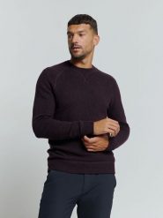 No Excess Sweter w kolorze brązowym rozmiar: XXL. Brązowe swetry męskie No Excess, xxl, bez wzorów, z wełny, bez kołnierzyka. Za 86.78 zł.