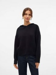 Vero Moda Sweter w kolorze czarnym rozmiar: M. Czarne swetry klasyczne damskie Vero Moda, m, bez kołnierzyka. Za 61.60 zł.
