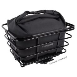 Torba na koszyk Atranvelo Travel czarna. Czarne torebki klasyczne damskie ATRAN VELO, bez wzorów, bez dodatków. Za 342.25 zł.