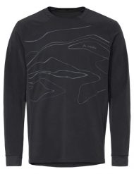 Koszula Radshirt M Moab LS PRO. Czarne koszule męskie Vaude, l, bez wzorów, z materiału, bez kołnierzyka, bez ramiączek. Za 389.00 zł.