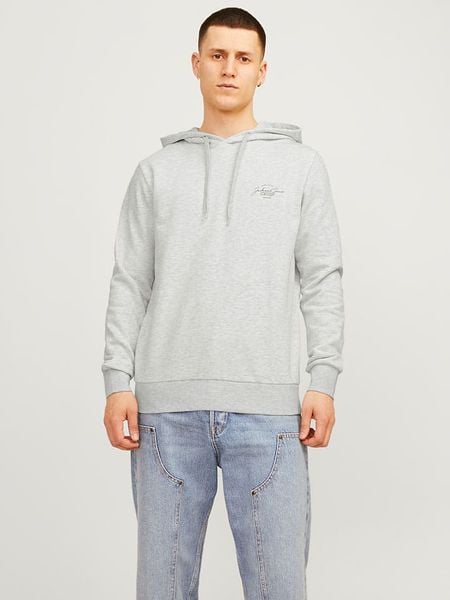 Jack & Jones Bluza w kolorze jasnoszarym rozmiar: XL. Szare bluzy z kapturem męskie Jack & Jones, xl, z bawełny. Za 74.28 zł.