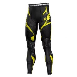 Legginsy sportowe męskie EXTREME HOBBY IRON FORCE. Żółte bielizna termoaktywna męska EXTREME HOBBY, z elastanu. Za 229.00 zł.