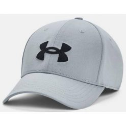 Czapka z daszkiem Under Armour Blitzing ADJ. Czarne czapki męskie Under Armour, bez wzorów, sportowe. Za 54.99 zł.