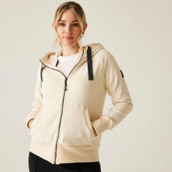 Bluza turystyczna damska Tralia z kapturem. Szare bluzy z kapturem damskie Regatta, z elastanu. W wyprzedaży za 249.99 zł.