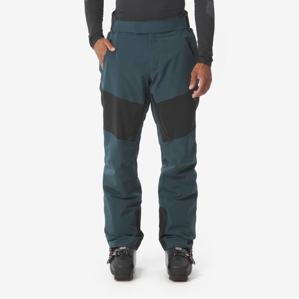 Spodnie narciarskie męskie Quechua SKP 900. Czarne bielizna termoaktywna męska QUECHUA, l, bez wzorów, z materiału. Za 579.99 zł.