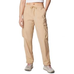 Spodnie turystyczne damskie Columbia Boundless Trek Cargo Pant. Brązowe spodnie dresowe damskie Columbia, s, bez wzorów, z elastanu. Za 329.00 zł.