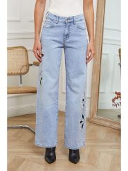 Joséfine Dżinsy "Dalia" w kolorze błękitnym rozmiar: 38. Niebieskie jeansy damskie Joséfine. Za 156.98 zł.