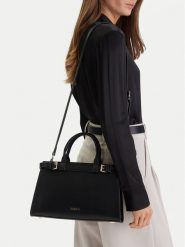 MEXX Torebka EO-MEXX-S-024-09 Czarny. Czarne torebki klasyczne damskie Mexx, bez wzorów, z materiału, bez dodatków. Za 279.99 zł.